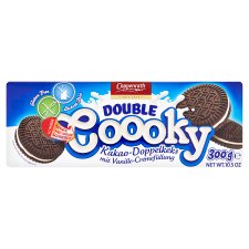 Coppenrath Coooky kakaové sušenky s vanilkovým krémem 300g