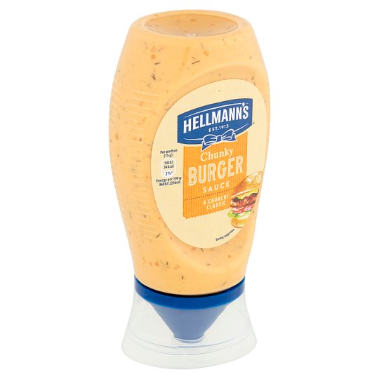 Hellmann's Chunky Burger Sauce for Meat 258g