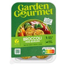 Garden Gourmet mini BURGER s brokolicí vegan 198g