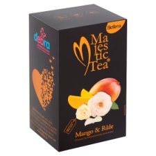 Biogena Majestic Tea Mango & růže ovocný čaj aromatizovaný, porcovaný 20 x 2,5g