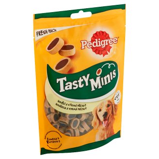 Pedigree Tasty Bites Cheesy Bites se sýrem a hovězím 140g