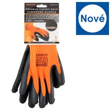 Handy Crinkle Finish Grip Hardware Gloves L 1 pair