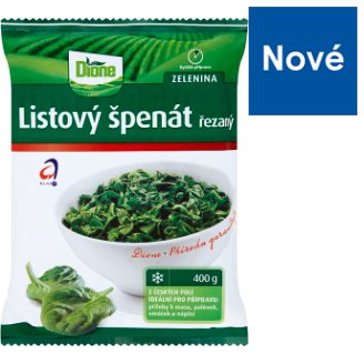 Dione Listový špenát řezaný 400g