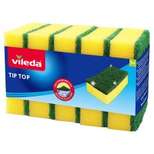 Vileda Tip Top Style Dish Sponges 5 pcs