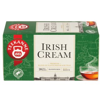TEEKANNE Irish Cream, černý čaj aromatizovaný, 20 sáčků, 33g