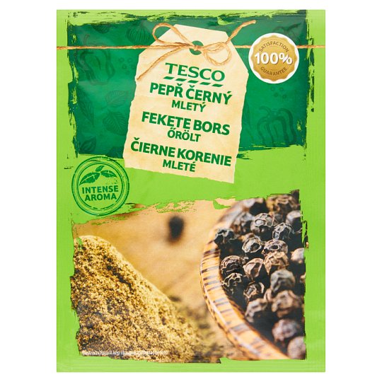 Tesco Pepř černý mletý 20g