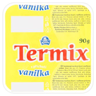 Mlékárna Kunín Termix s příchutí vanilka 90g