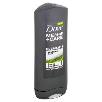 Dove Men+Care Elements sprchový gel na tělo a tvář 400ml