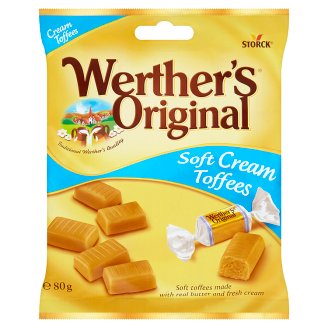 Storck Werther's Original Měkké karamely se smetanou 80g
