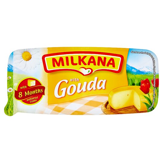 Milkana Ze smetany z alpského mléka a sýrem Gouda 150g - Tesco Potraviny