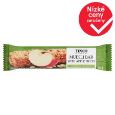 Tesco Muesli Bar with Apple Pieces 30g