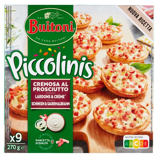 Buitoni Piccolinis Cremosa al Prosciutto 9 x 30g