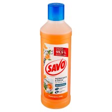 Savo Disinfectant & Floor Cleaner Universal Orange & Mint 1000ml