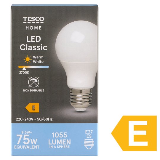 tesco colour changing light bulb