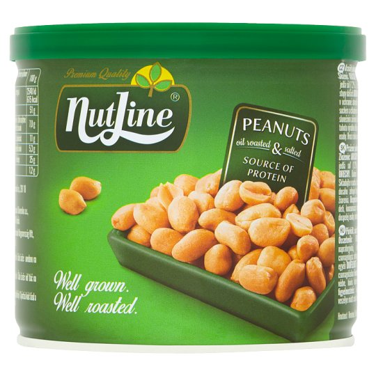 Nutline Peanuts Oil Roasted & Salted 135g Tesco Groceries