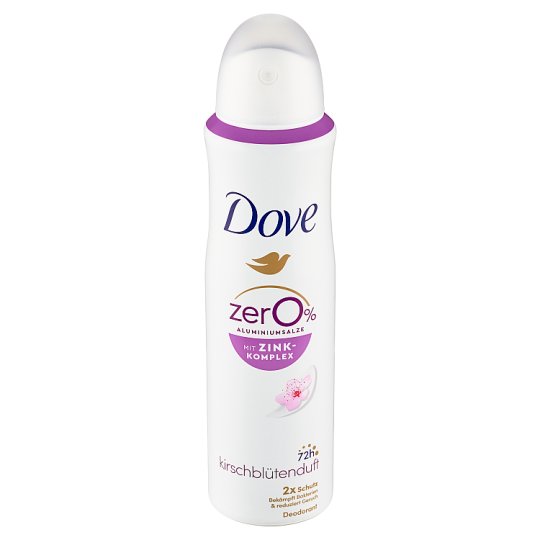 Dove 0 ALU Květ třešně deodorant sprej 150ml Tesco Potraviny