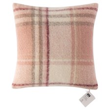 F&F Home Blush Mohair Checked polštář 45 x 45 cm