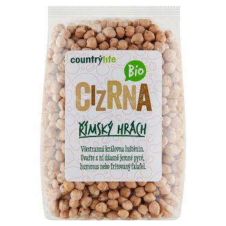 Country Life Organic Chickpeas Roman Bean 500g