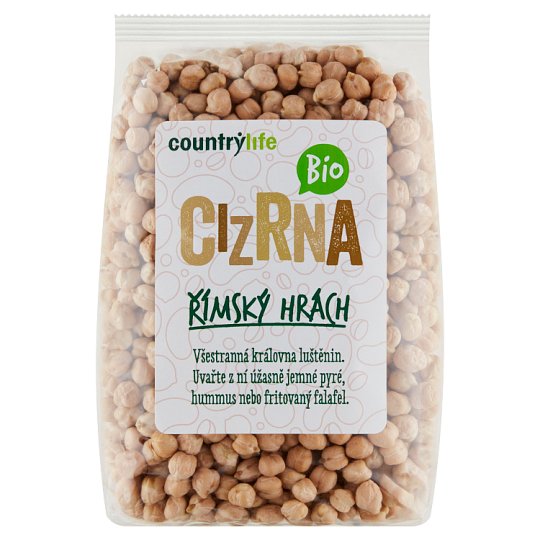 Country Life Organic Chickpeas Roman Bean 500g