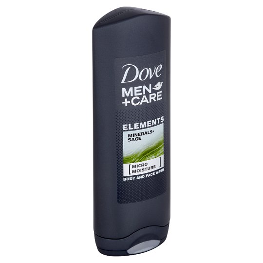 Dove Men+Care Elements sprchový gel na tělo a tvář 250ml