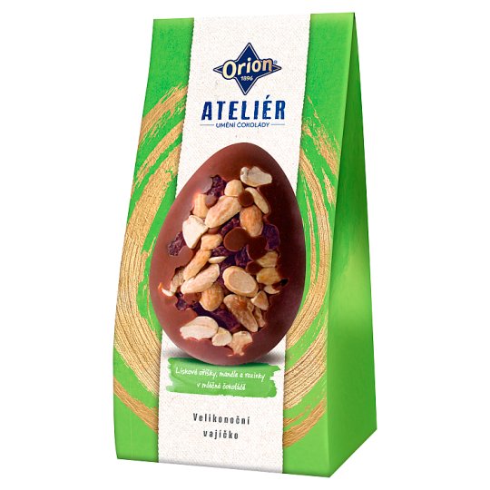ORION ATELIÉR VAJÍČKO Z MLÉČNÉ ČOKOLÁDY 100g