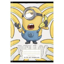 Minions School Notebook A5 544 Lined