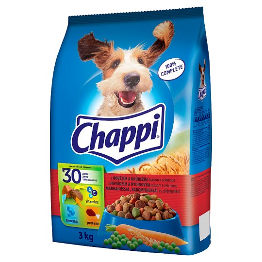 Chappi S hovězím a drůbežím masem a zeleninou 3kg