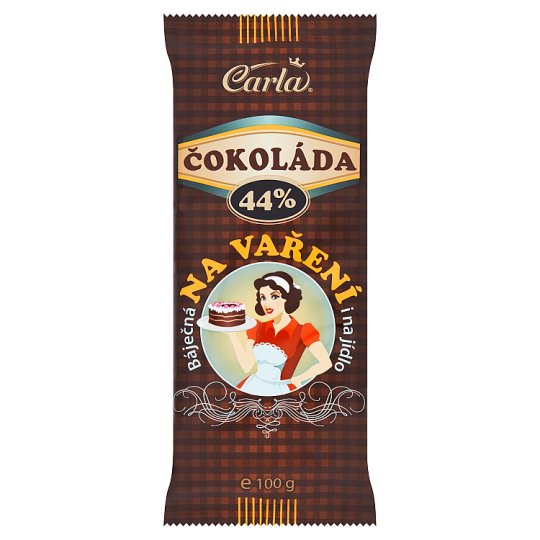 Carla Čokoláda na vaření 44% 100g