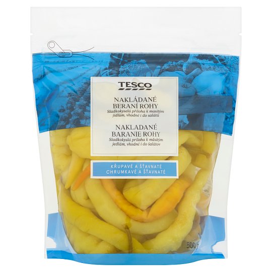 Tesco Nakládané beraní rohy 500g