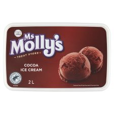 Ms Molly's Cocoa Ice Cream 2l