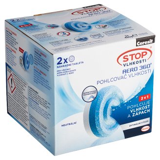 Ceresit Stop Vlhkosti Aero 360° náhradní tablety 2 x 450g