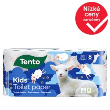 Tento Kids Toilet Paper 8 Rolls