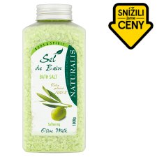 Naturalis Olive Milk koupelová sůl zvláčňující 1000g