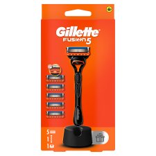 Gillette Fusion5 Razor for Men, 1 Gillette Razor, 5 Razor Blade Refills