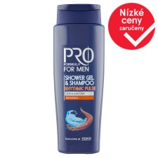 Tesco Pro Formula For Men Shower Gel & Shampoo Rhytmic Pulse 400ml