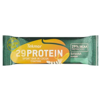 Tekmar Proteinová tyčinka s banánovým aroma v tmavé kakaové polevě 60g
