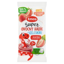 Emco Super Fruit Snake Strawberry 2 pcs 20g