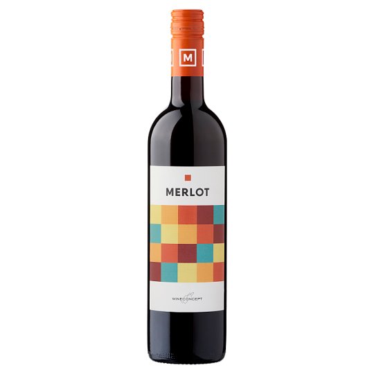 Wine Concept Egri Merlot Classic Red Dry Wine 0.75L