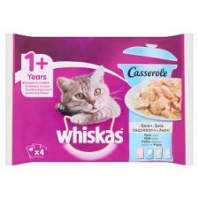 Whiskas Casserole Fish Selection in Jelly 4 x 85g