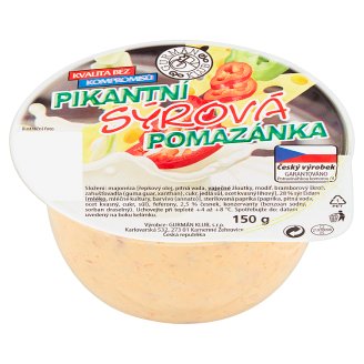 Gurmán Klub Pikantní sýrová pomazánka 150g