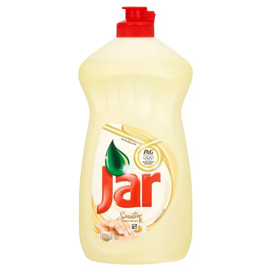 Jar Sensitive Chamomile & Vit. E Dishwasher Liquid 500ml Tesco Groceries