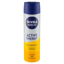 Nivea Men Active Energy Antiperspirant Spray 150ml