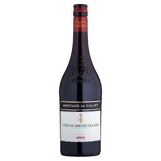 Heritage de Calvet Côtes du Rhône Village červené víno suché 750ml