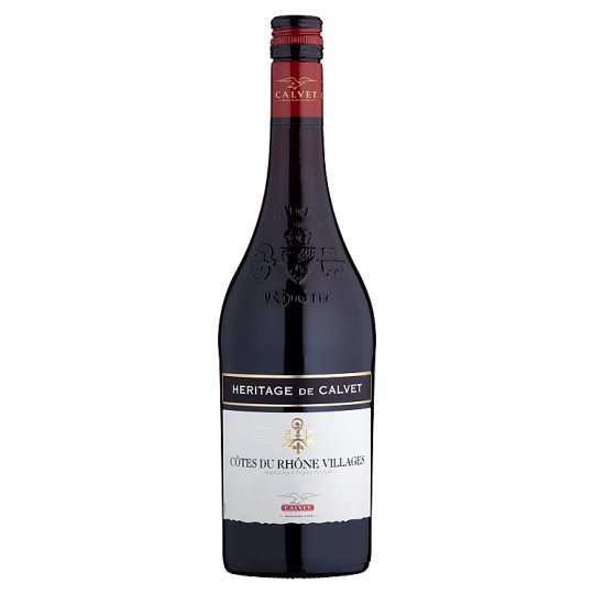 Heritage de Calvet Côtes du Rhône Village červené víno suché 750ml