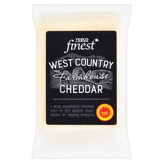 Tesco Finest West Country Farmhouse Cheddar 200g