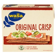 Wasa Celozrnné žitné knäckebroty 200g