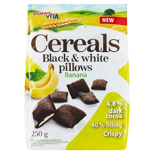 Bona Vita Cereals Pillows with Filling with Banana Flavour 250g Tesco