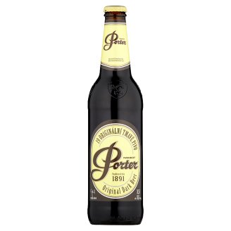Pardubický Porter 19 originální tmavé pivo 0,5l
