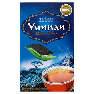 Tesco Yunnan čaj černý sypaný 80g