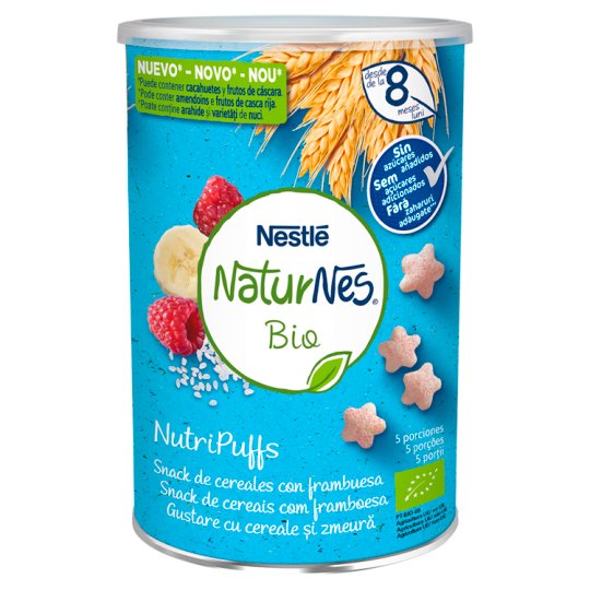 NaturNes BIO křupky malinové 35g